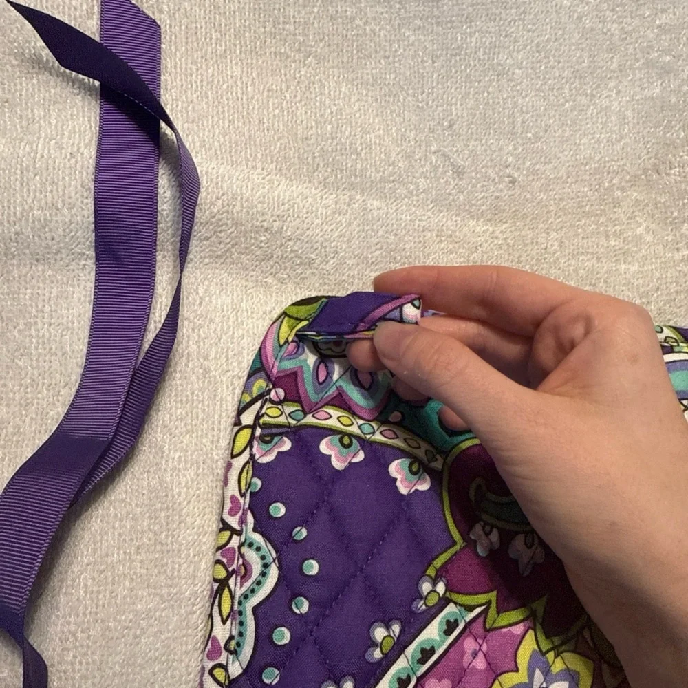 New Vera Bradley Heather Cooking Mitten And Pot Holder Set